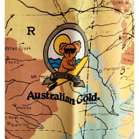 Vintage Tennessee River Gold XL Australian Gold Promo Tee Double-Sided Graphic - Picture 2 of 4